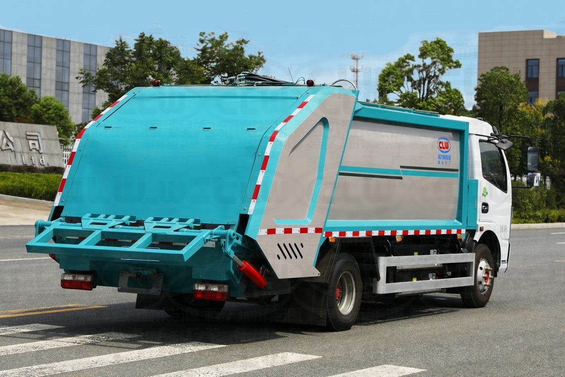 5吨东风凯普特纯电动压缩垃圾车