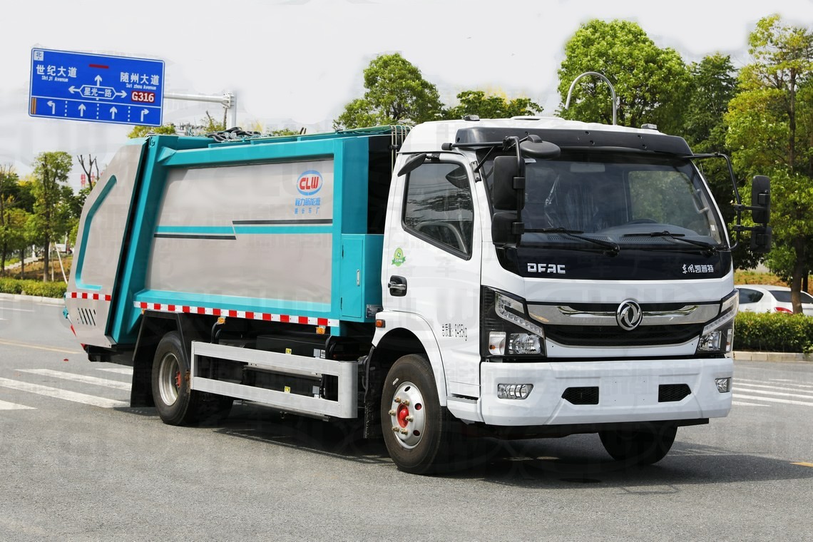 5吨东风凯普特纯电动压缩垃圾车