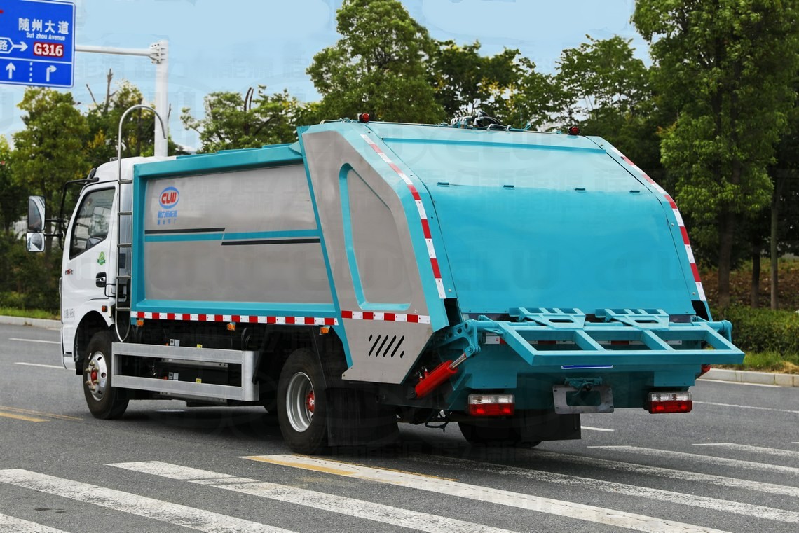 5吨东风凯普特纯电动压缩垃圾车