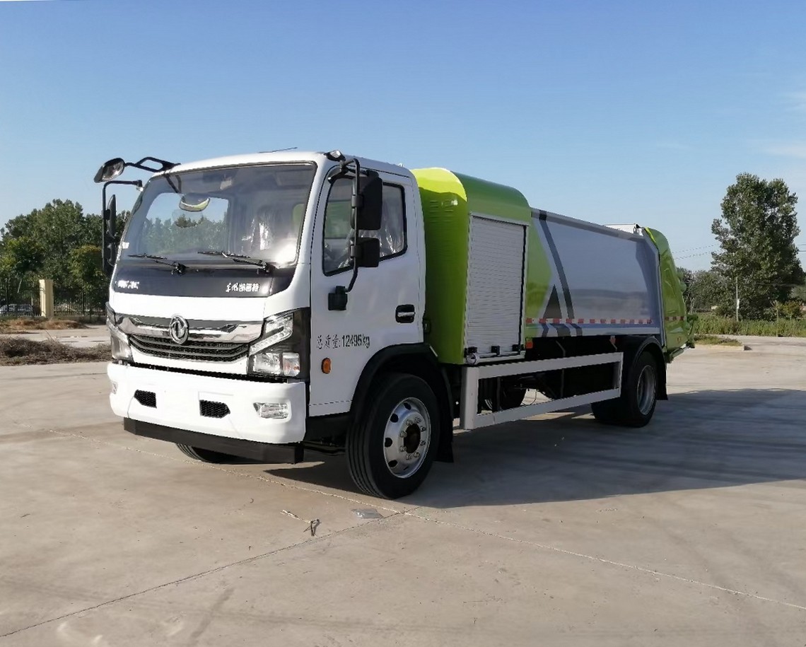 8吨东风凯普特纯电动压缩垃圾车