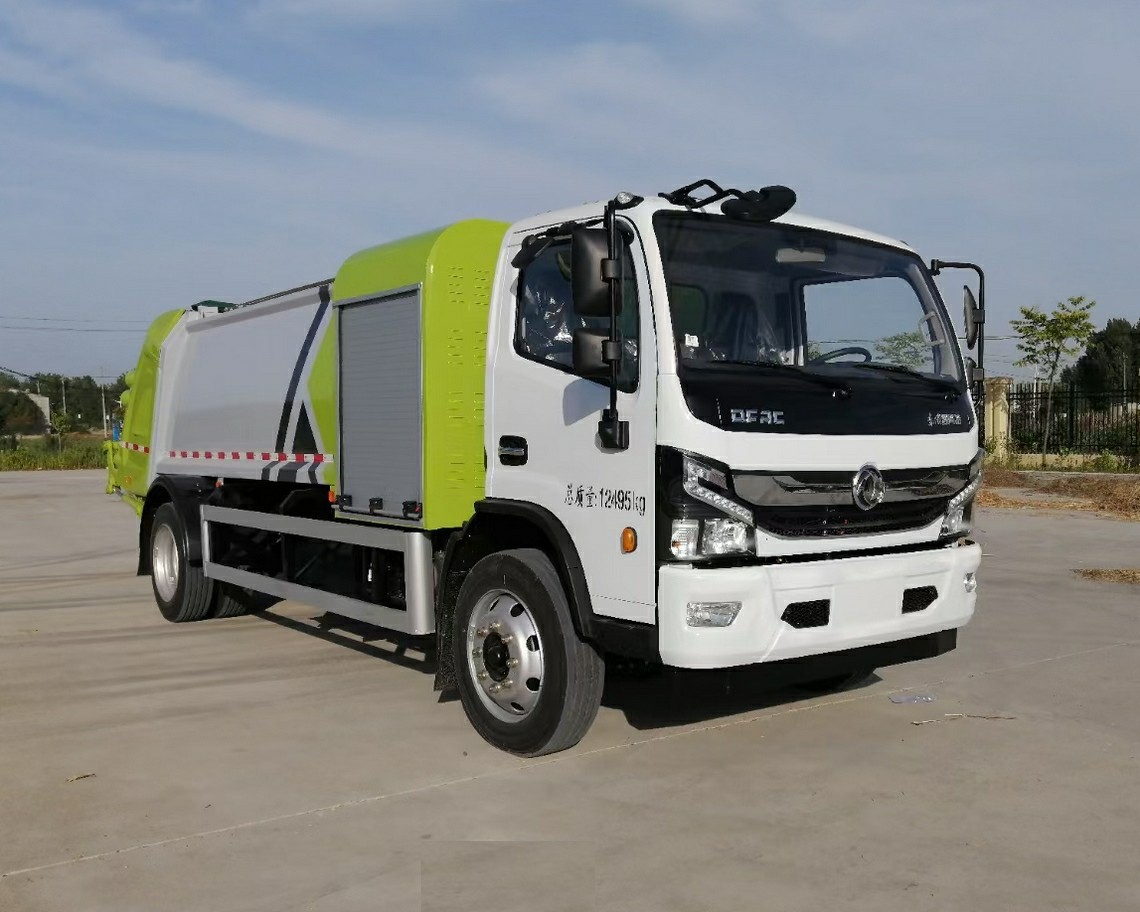 8吨东风凯普特纯电动压缩垃圾车