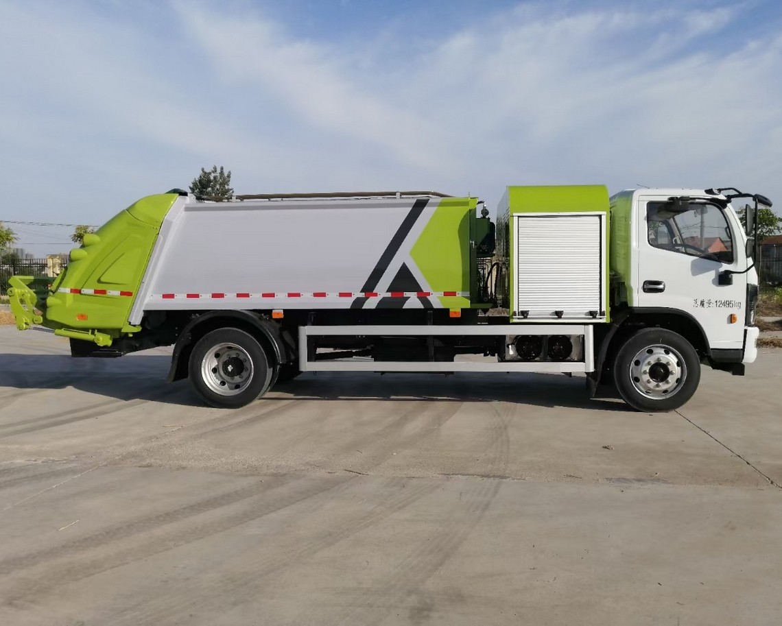 8吨东风凯普特纯电动压缩垃圾车