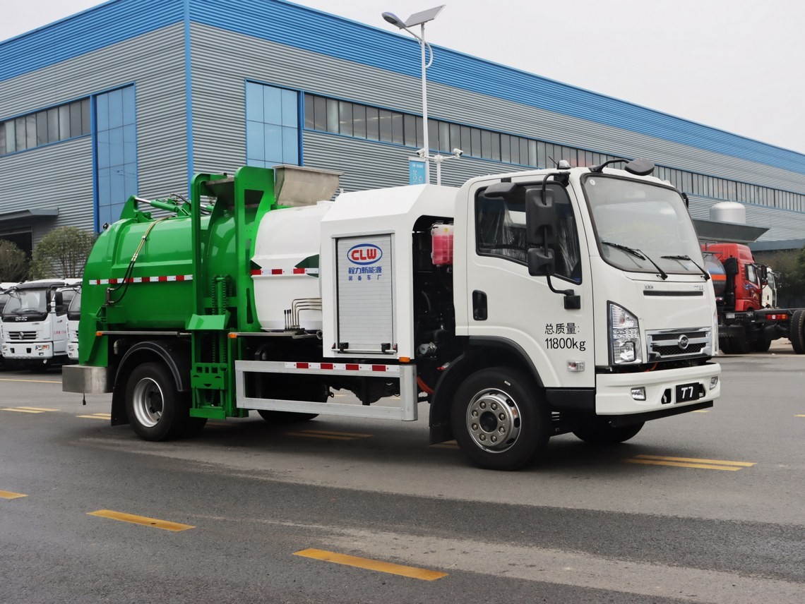 比亚迪T7纯电动餐厨垃圾车