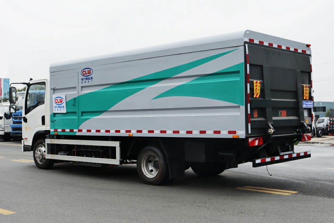 比亚迪T6纯电动密封式桶装垃圾车