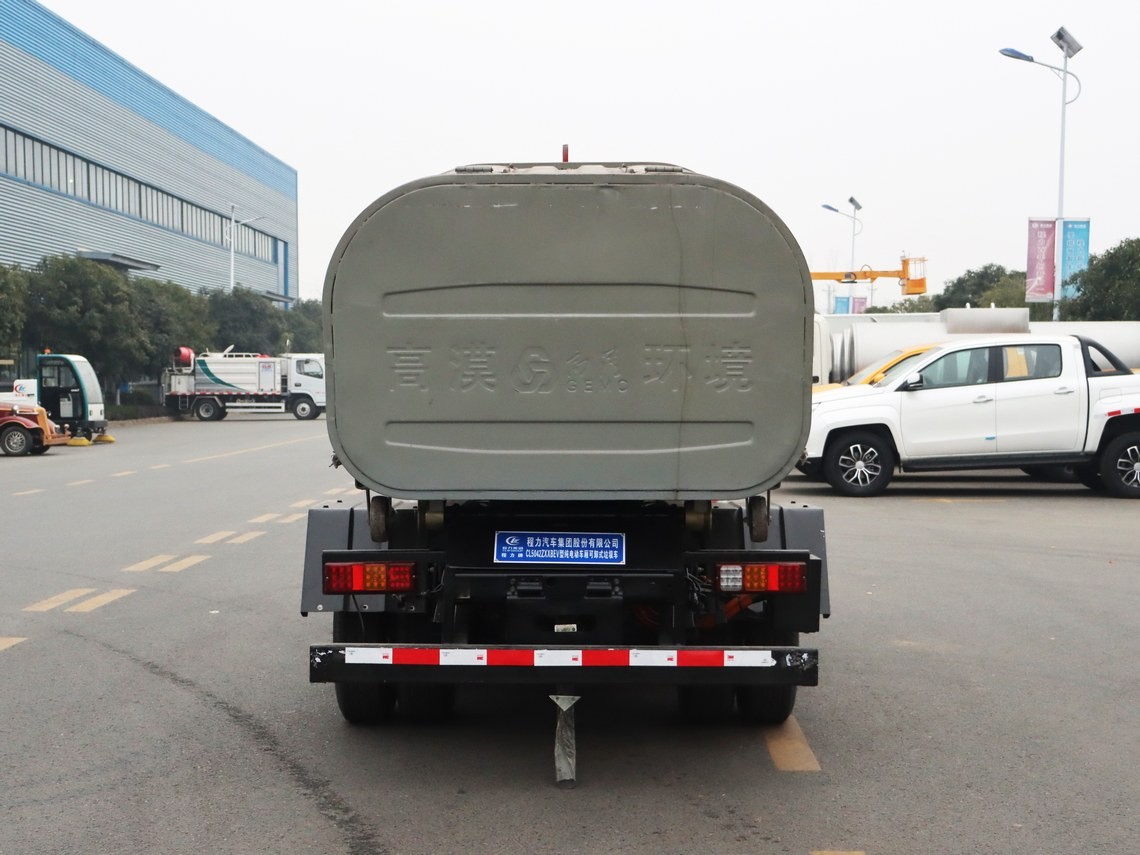 比亚迪T4纯电动勾臂垃圾车