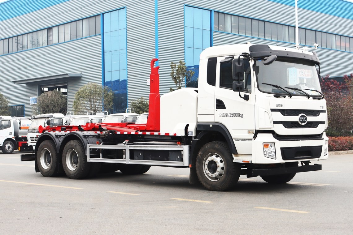 比亚迪T9纯电动自装卸垃圾车