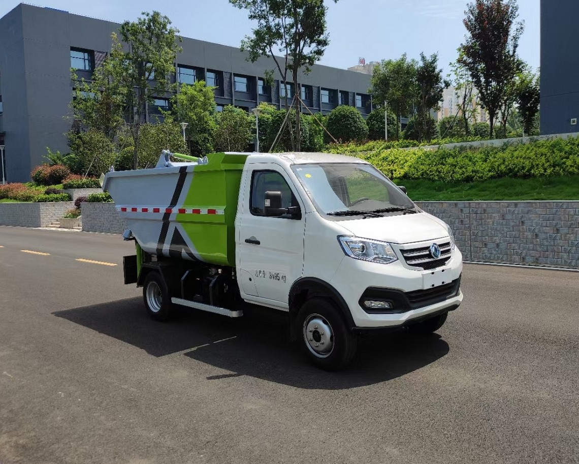 东风纯电动自装卸垃圾车