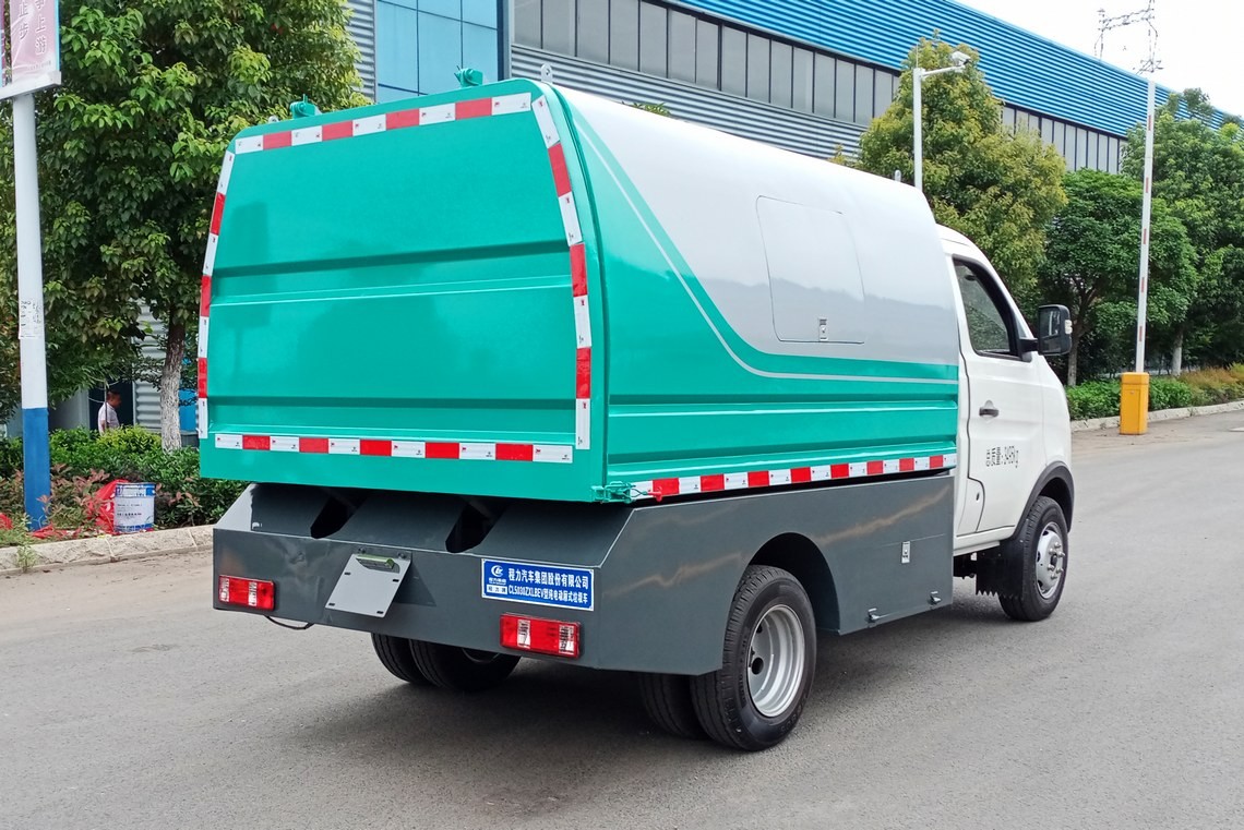 东风纯电动箱式垃圾车