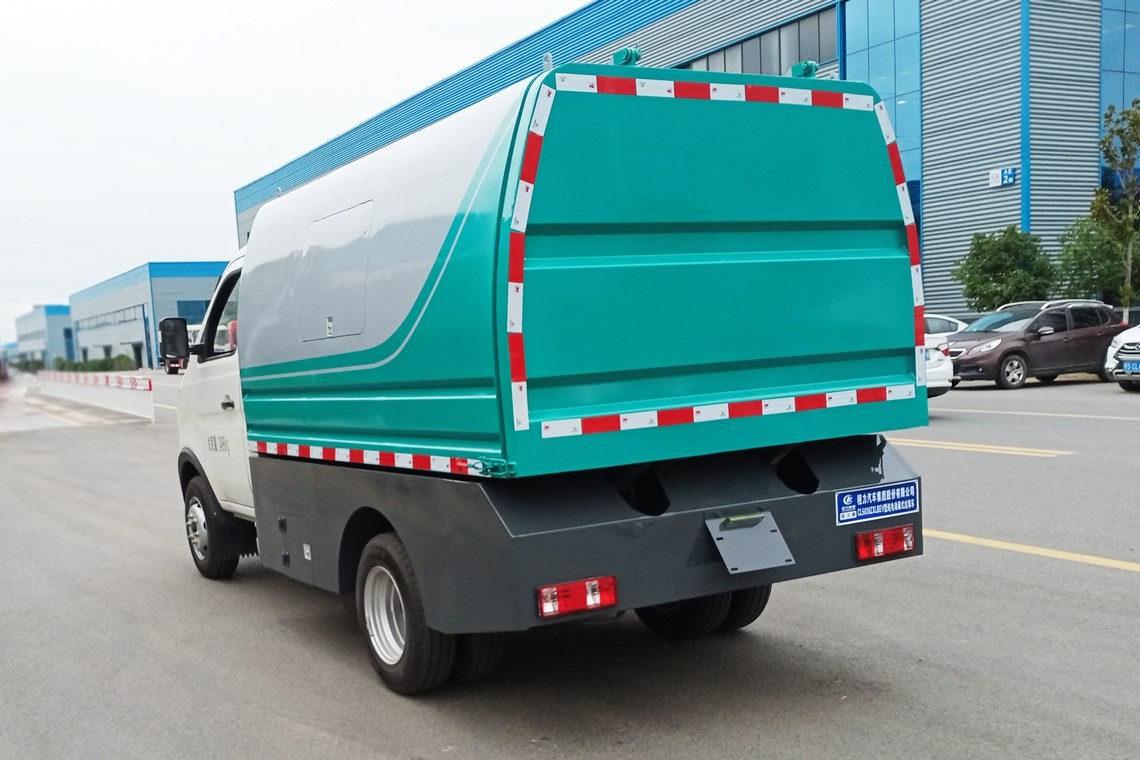 东风纯电动箱式垃圾车