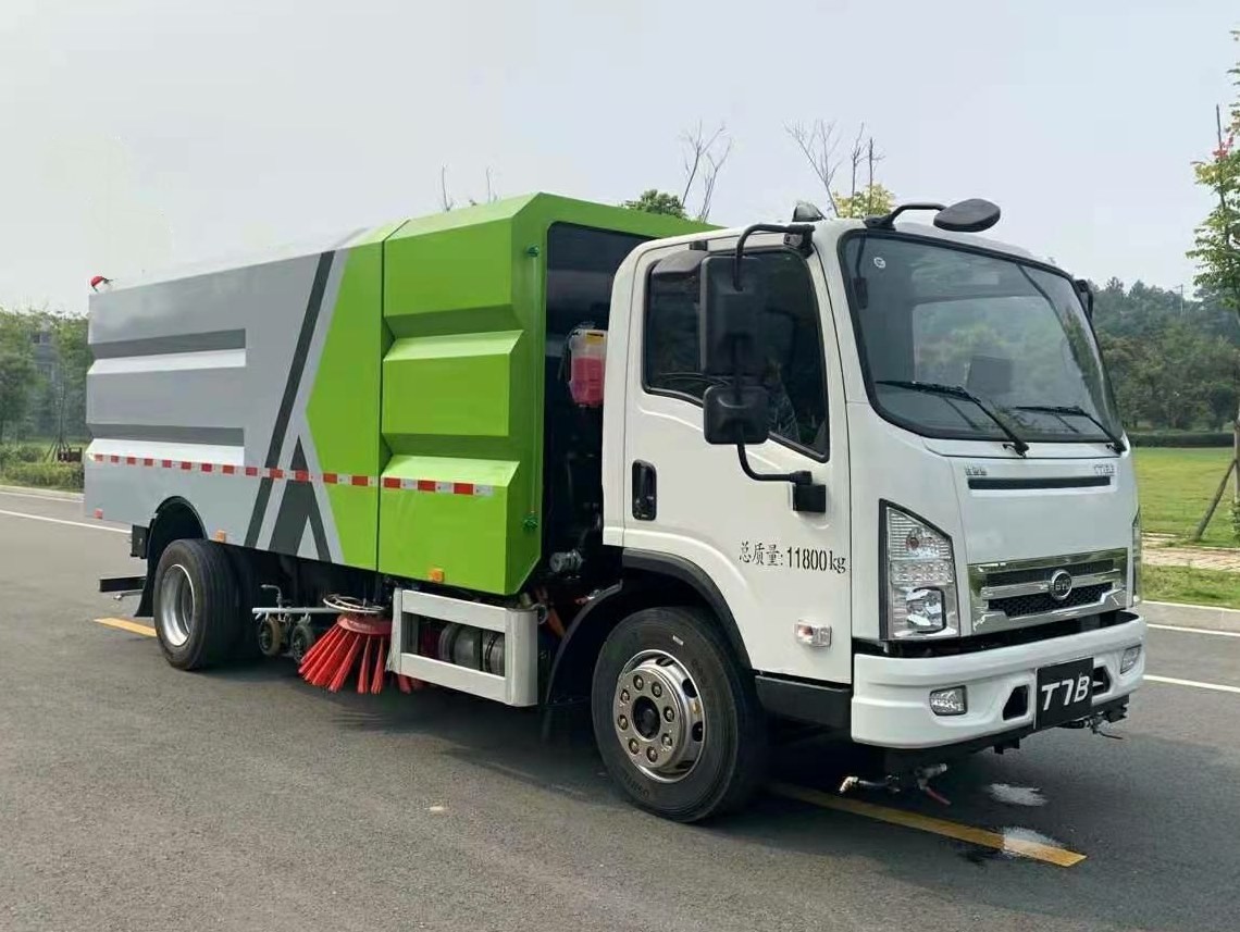 比亚迪T7纯电动洗扫车