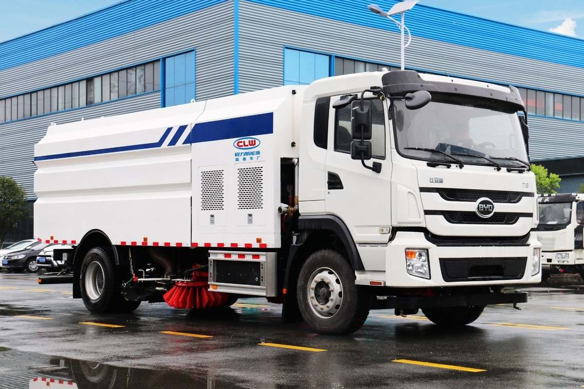 比亚迪T8纯电动洗扫车