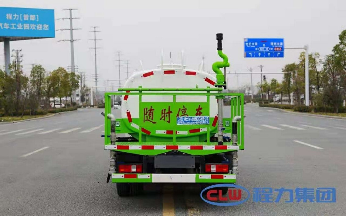 东风华神3方纯电动洒水车