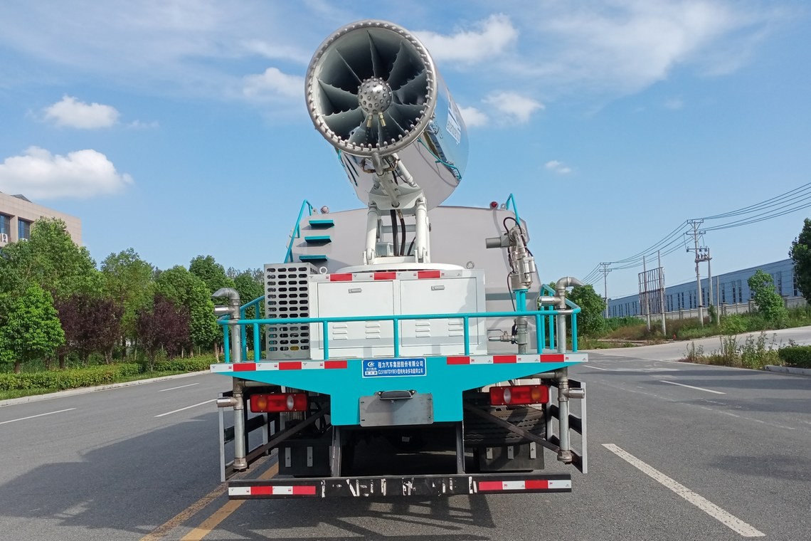 东风天锦纯电动抑尘车