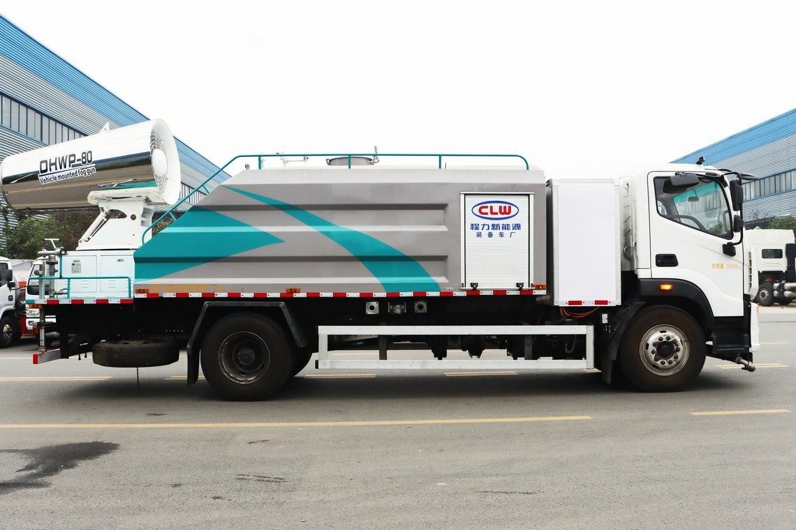 福田10方纯电动抑尘车