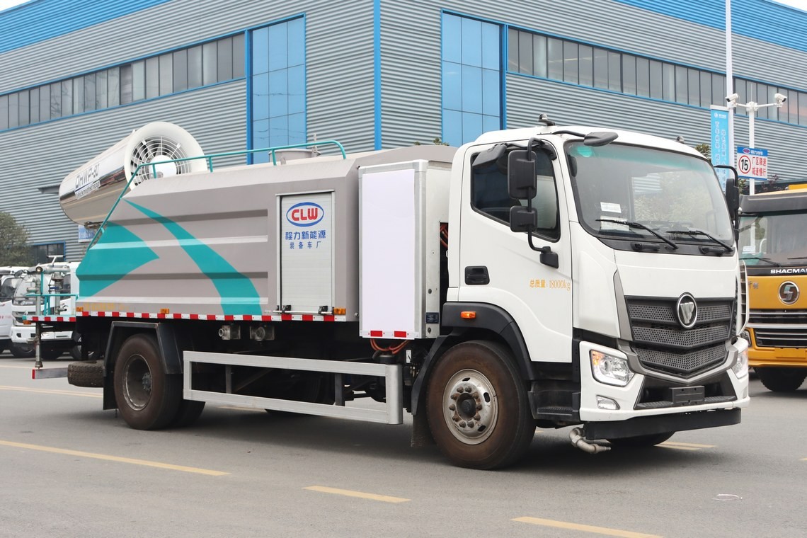 福田10方纯电动抑尘车