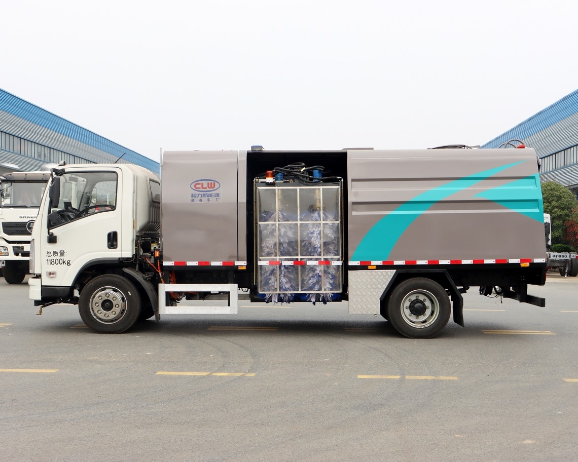 比亚迪T7纯电动护栏清洗车