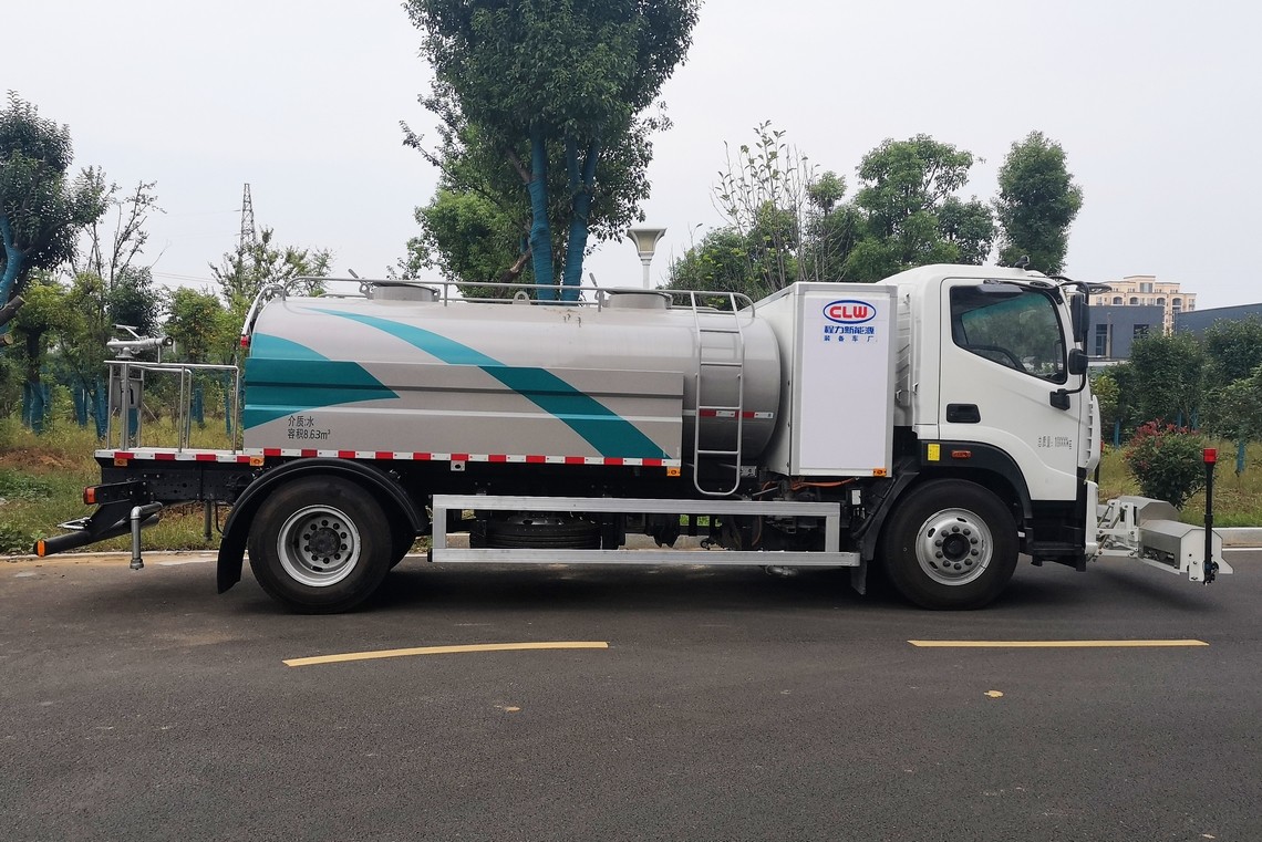 福田欧马可纯电动路面清洗车