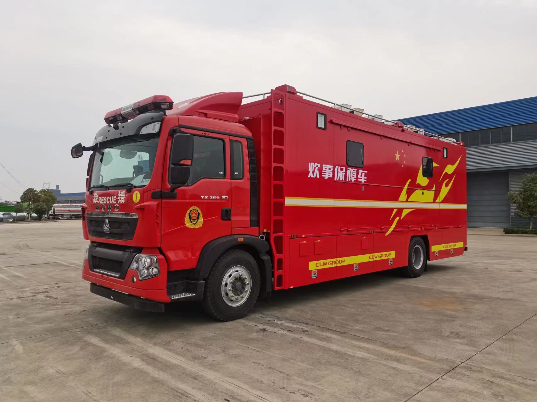 后勤保障炊事车