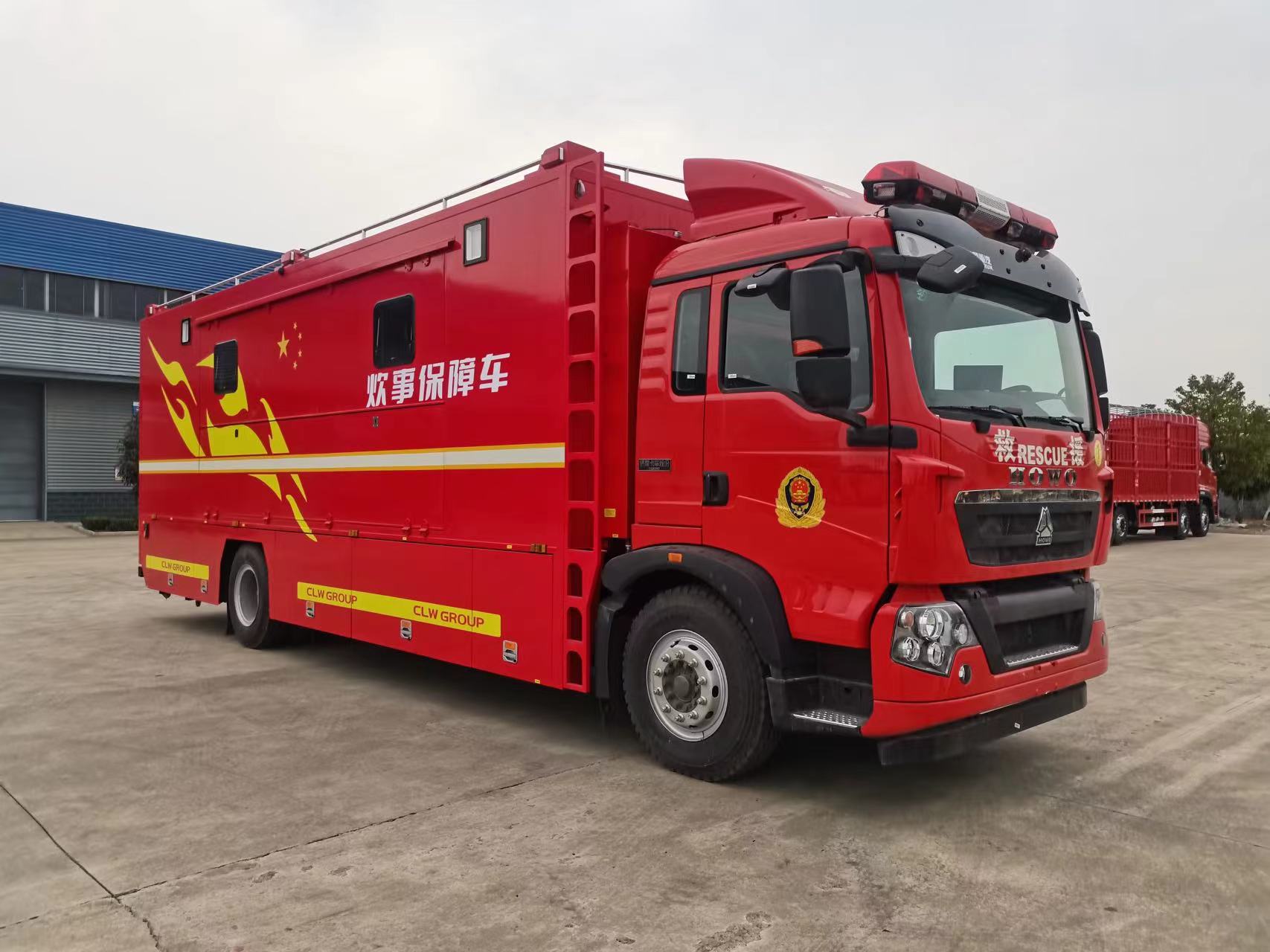 后勤保障炊事车