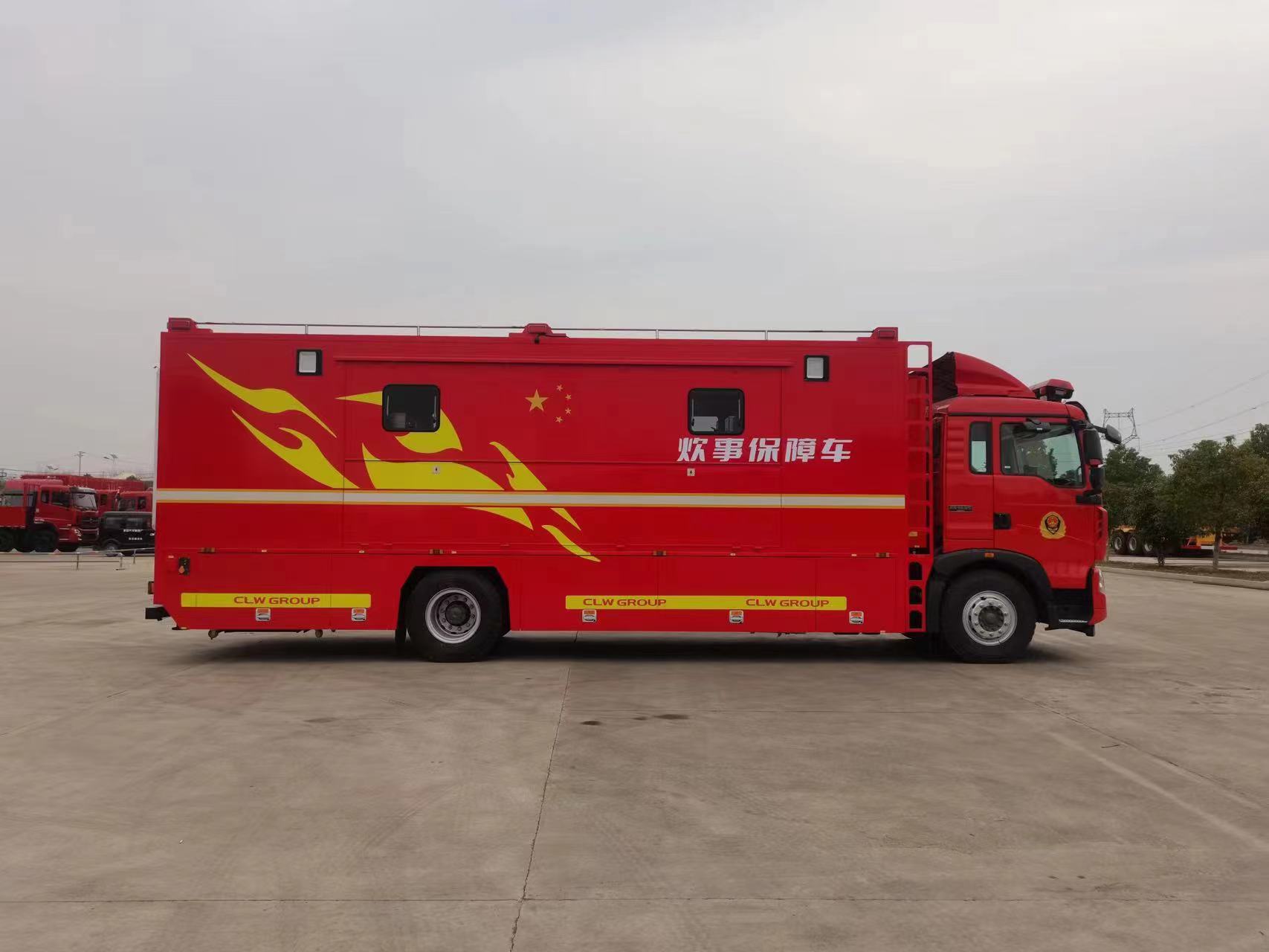 后勤保障炊事车