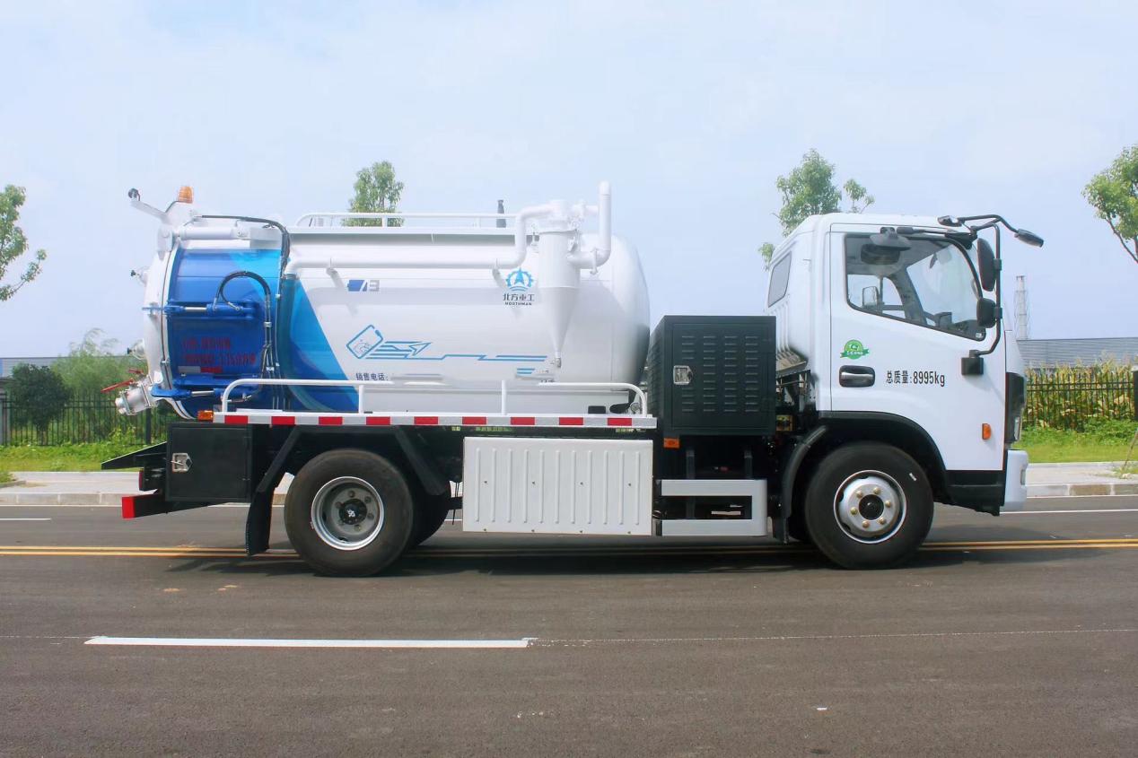 9t纯电动吸污车 凯普特