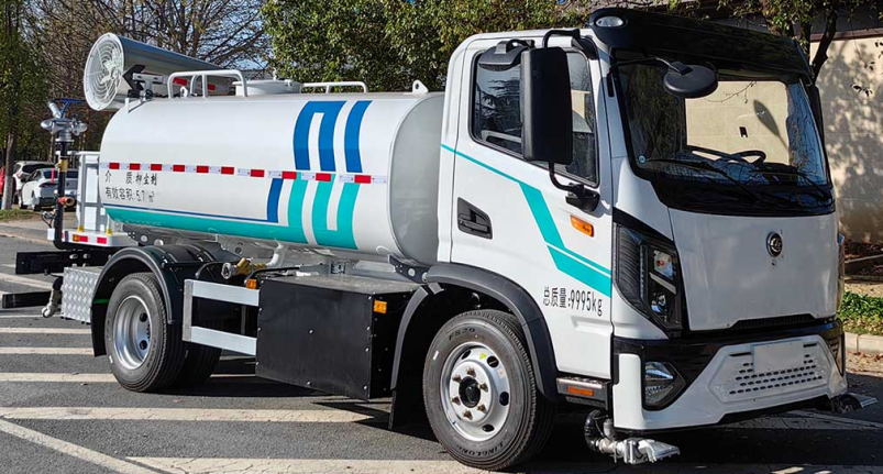 10t纯电动多功能抑尘车