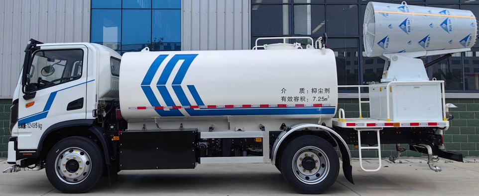 12t纯电动多功能抑尘车